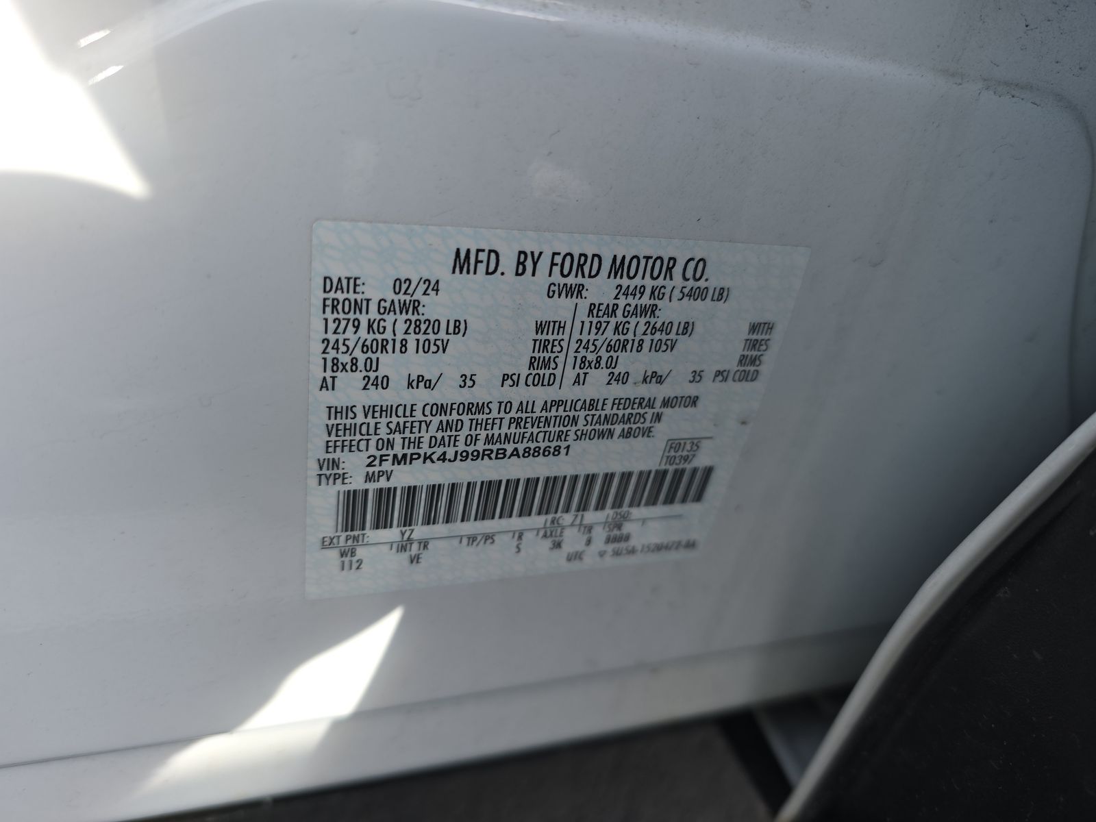 2024 Ford Edge SEL AWD