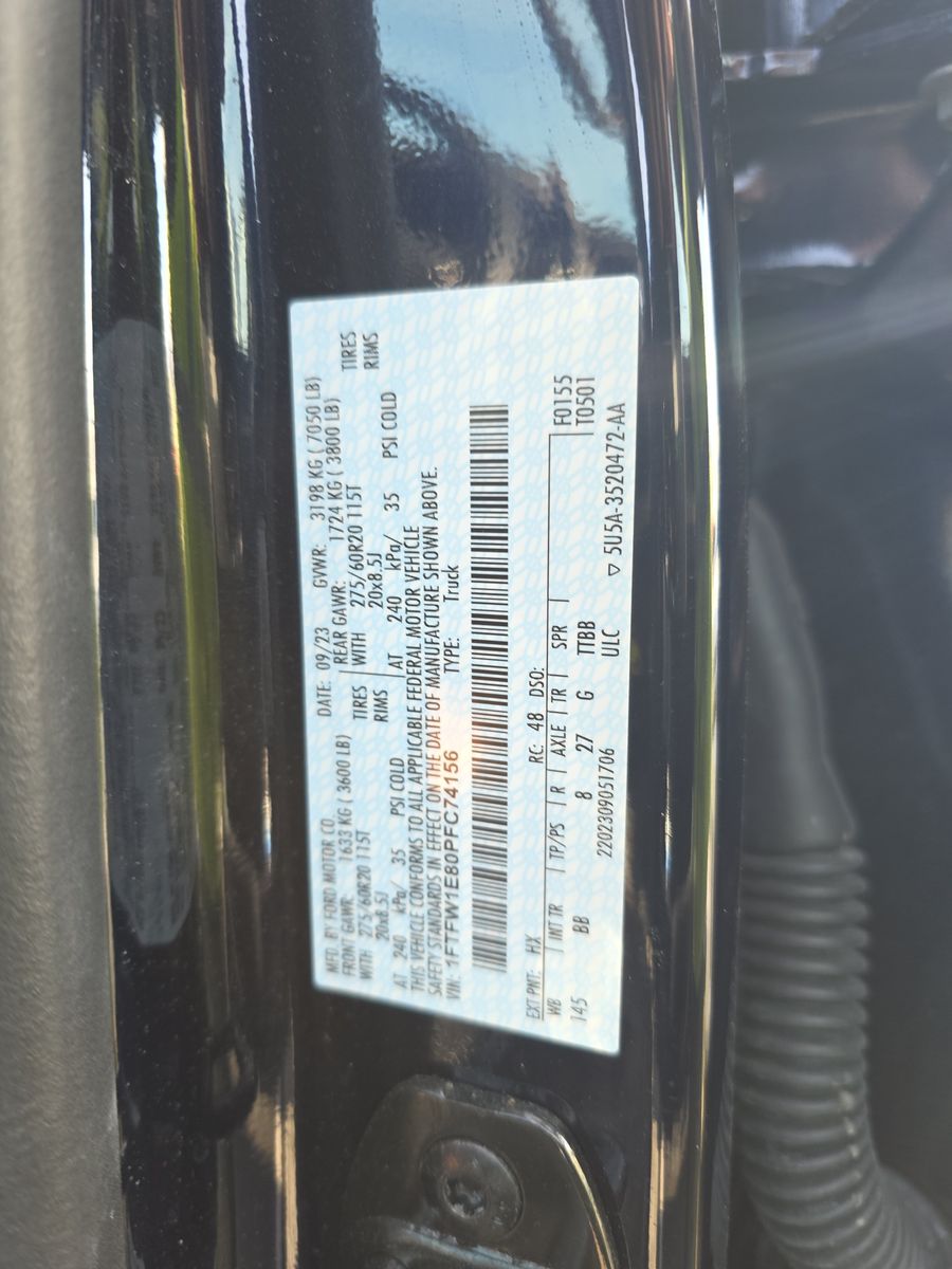 2023 Ford F-150 Platinum AWD