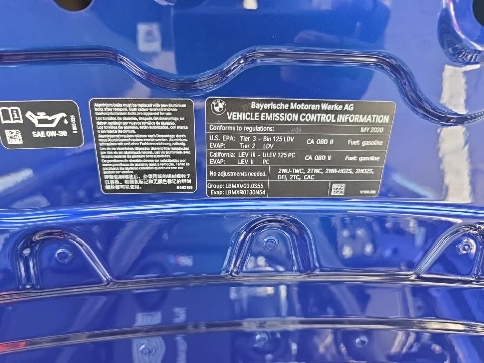 2020 BMW M4 Base RWD