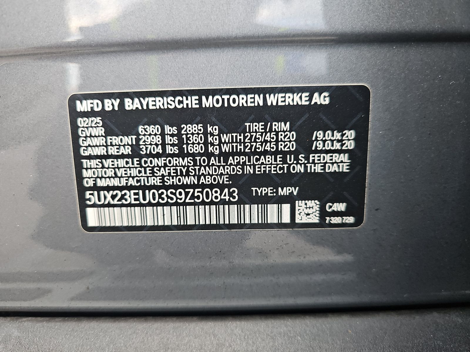 2025 BMW X5 xDrive40i AWD