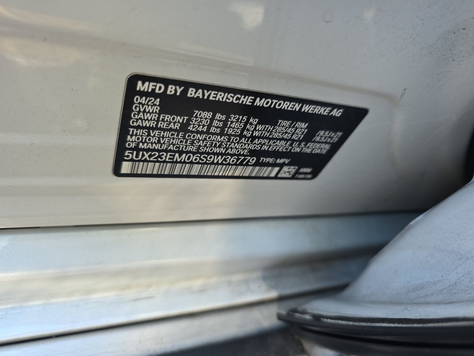 2025 BMW X7 xDrive40i AWD