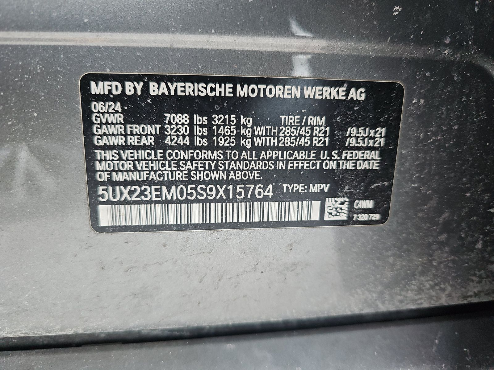 2025 BMW X7 xDrive40i AWD