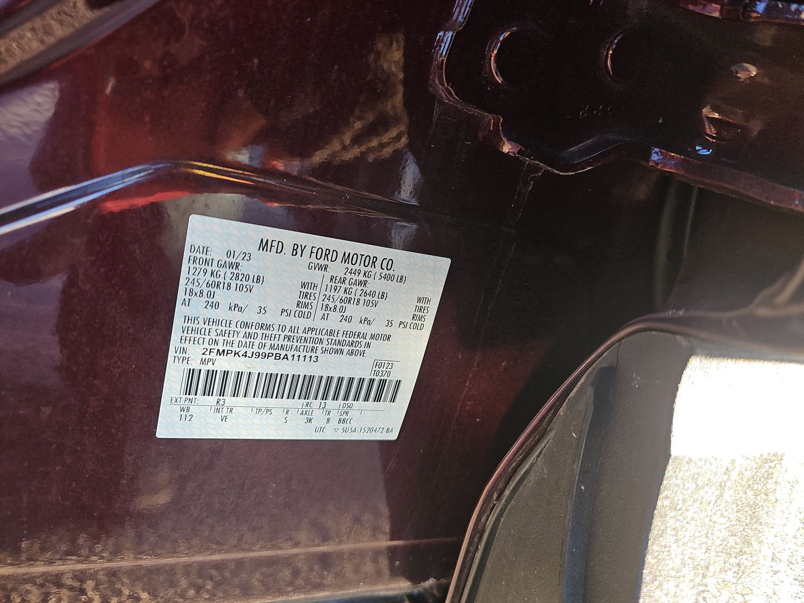 2023 Ford Edge SEL AWD