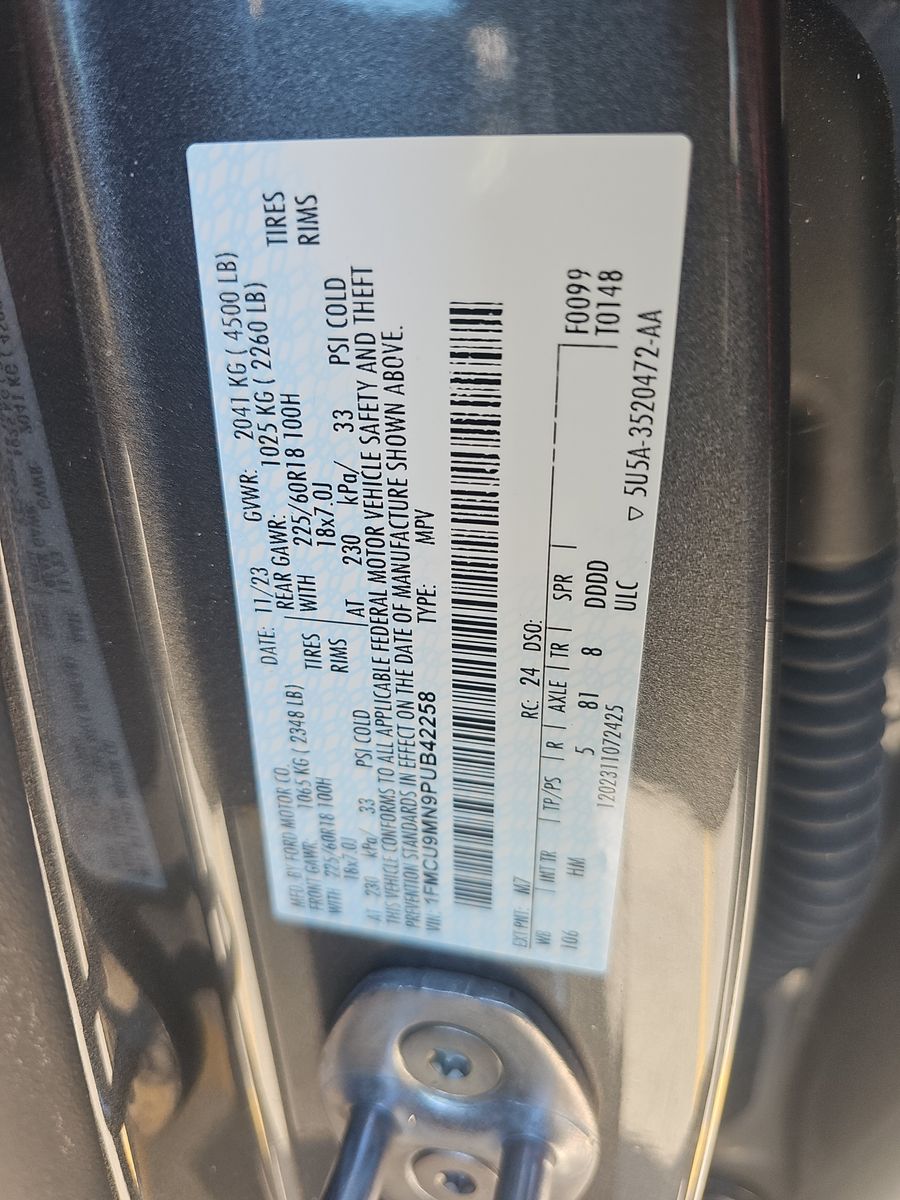 2023 Ford Escape ST-Line AWD