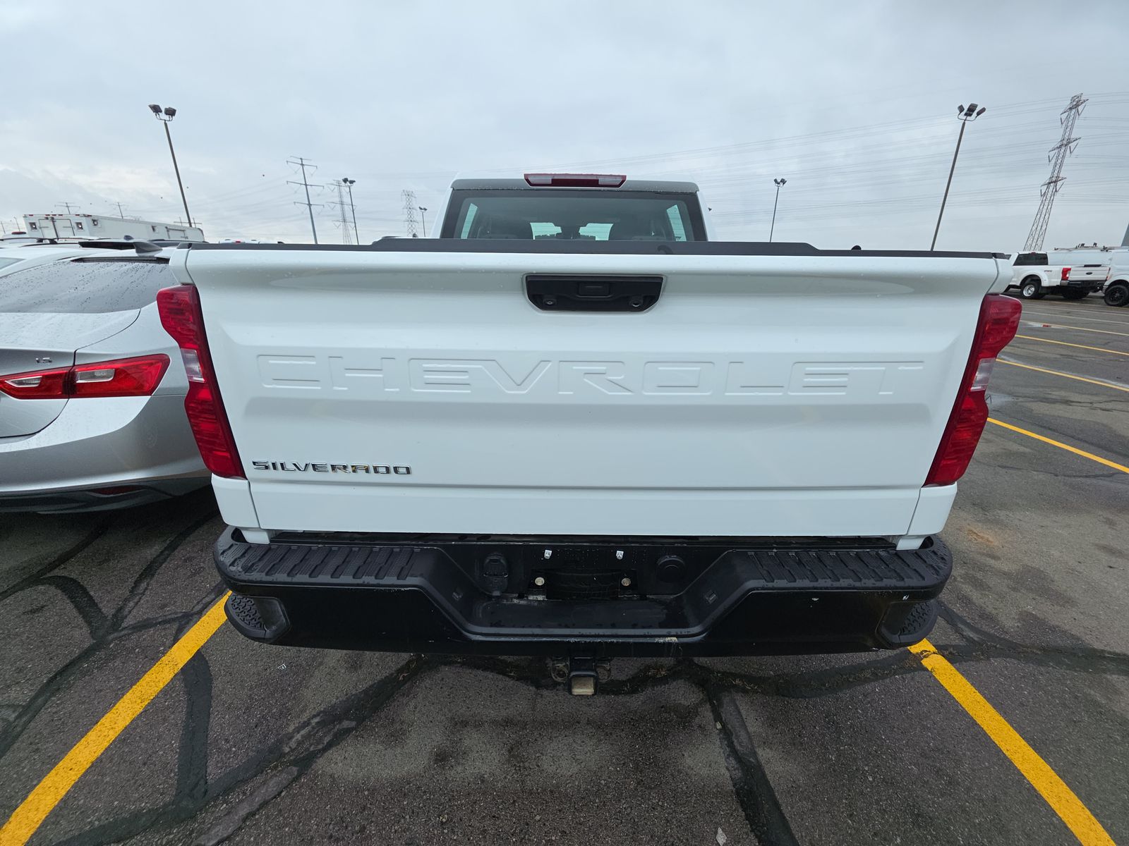 2024 CHEVY SILVERADO 1500 WORK TRUCK GAS WHITE SHORT BED SINGLE - Image 5