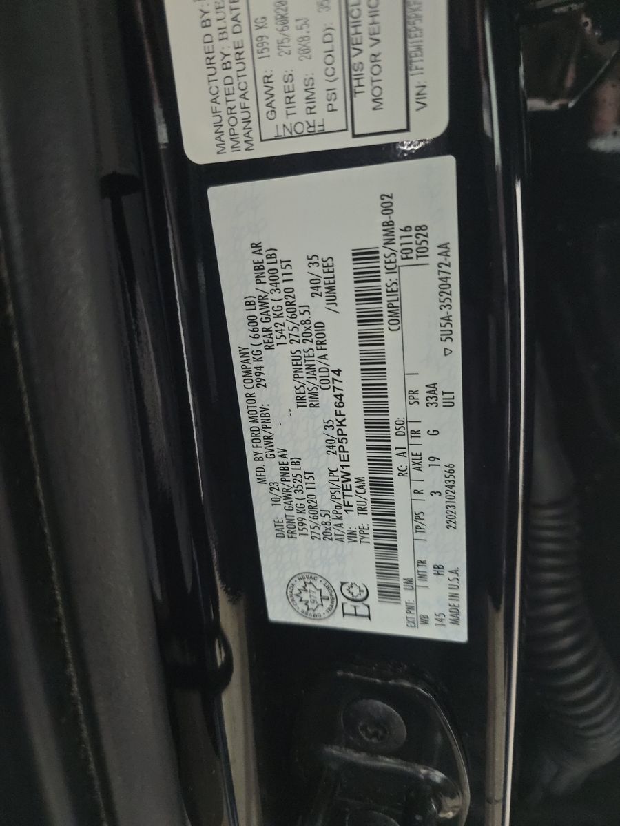 2023 Ford F-150 Lariat AWD