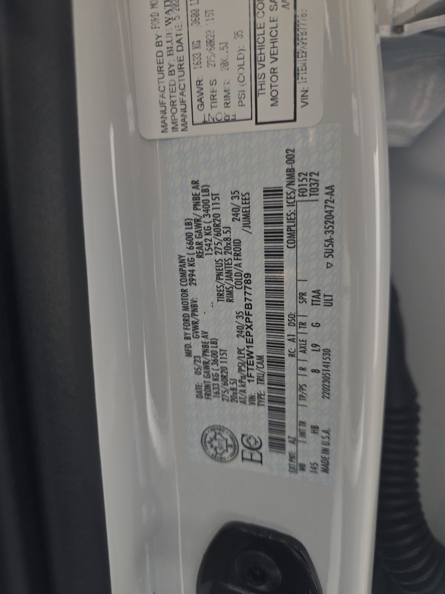 2023 Ford F-150 Lariat AWD