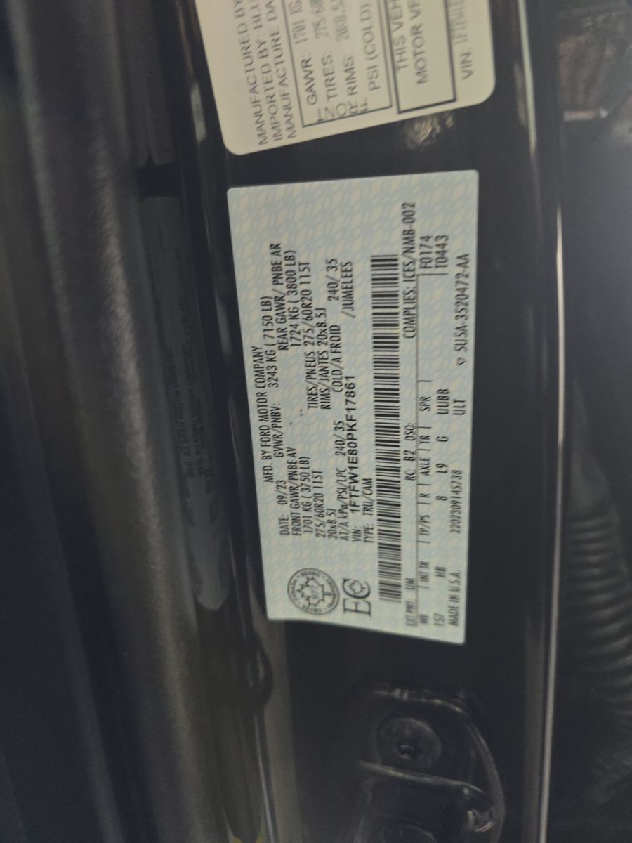 2023 Ford F-150 Lariat AWD