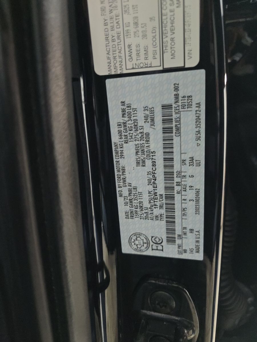 2023 Ford F-150 Lariat AWD