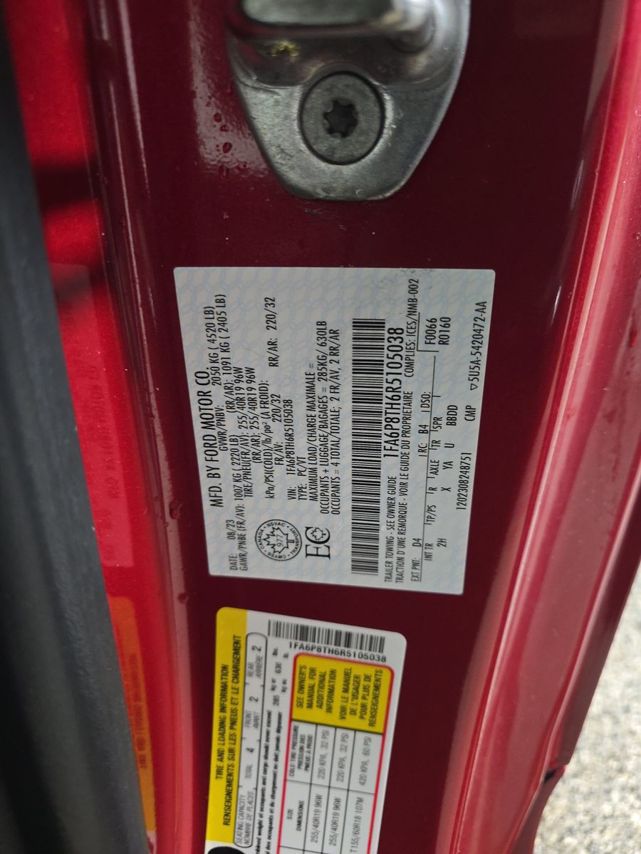 2024 Ford Mustang EcoBoost RWD