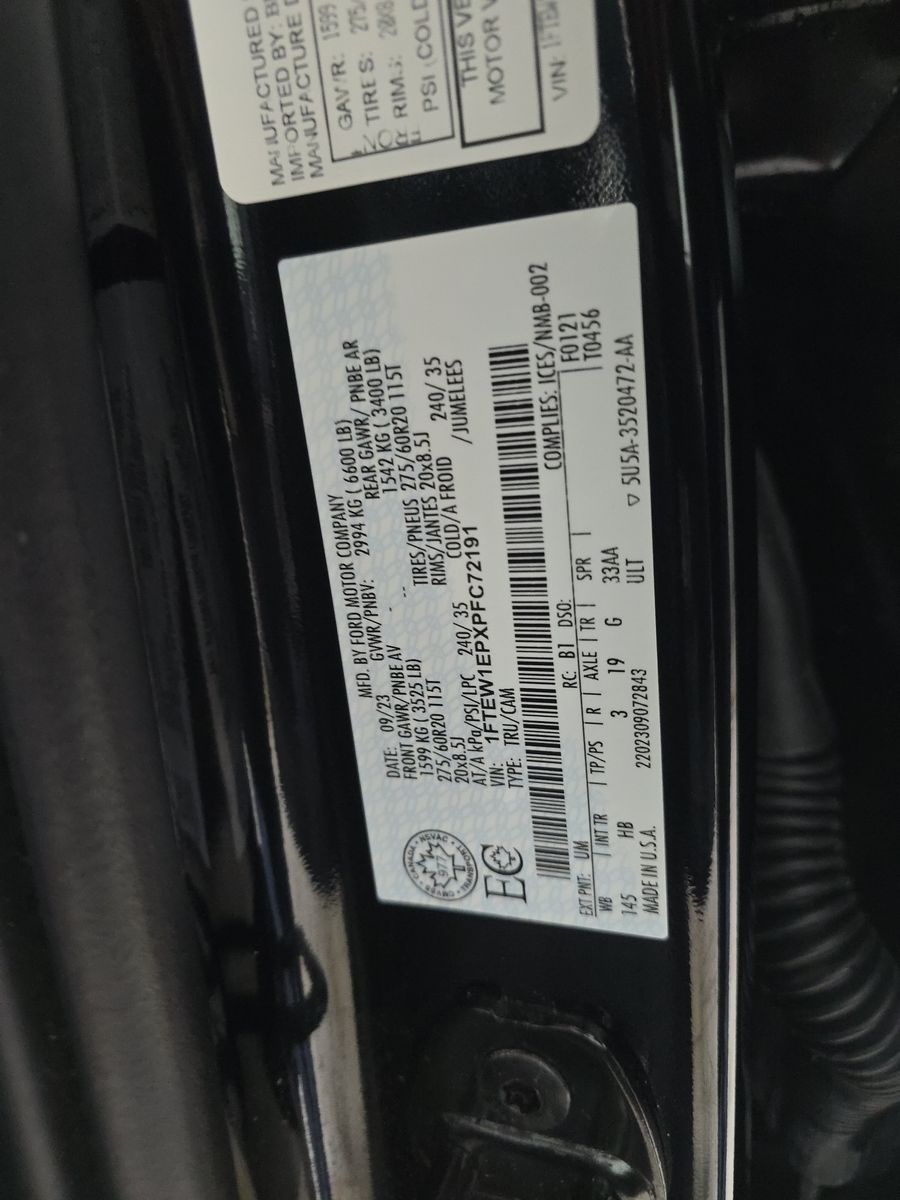 2023 Ford F-150 Lariat AWD