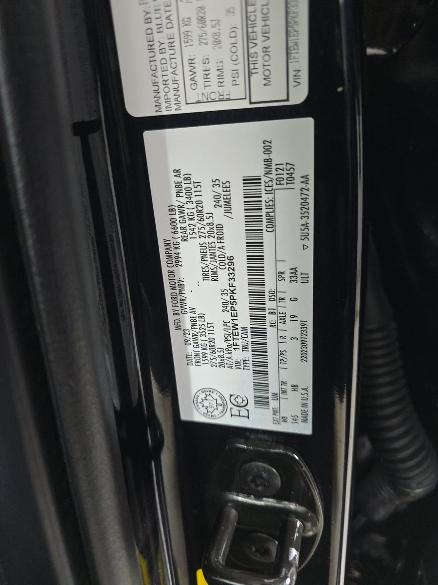 2023 Ford F-150 Lariat AWD