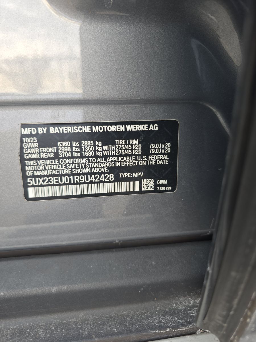 2024 BMW X5 xDrive40i AWD