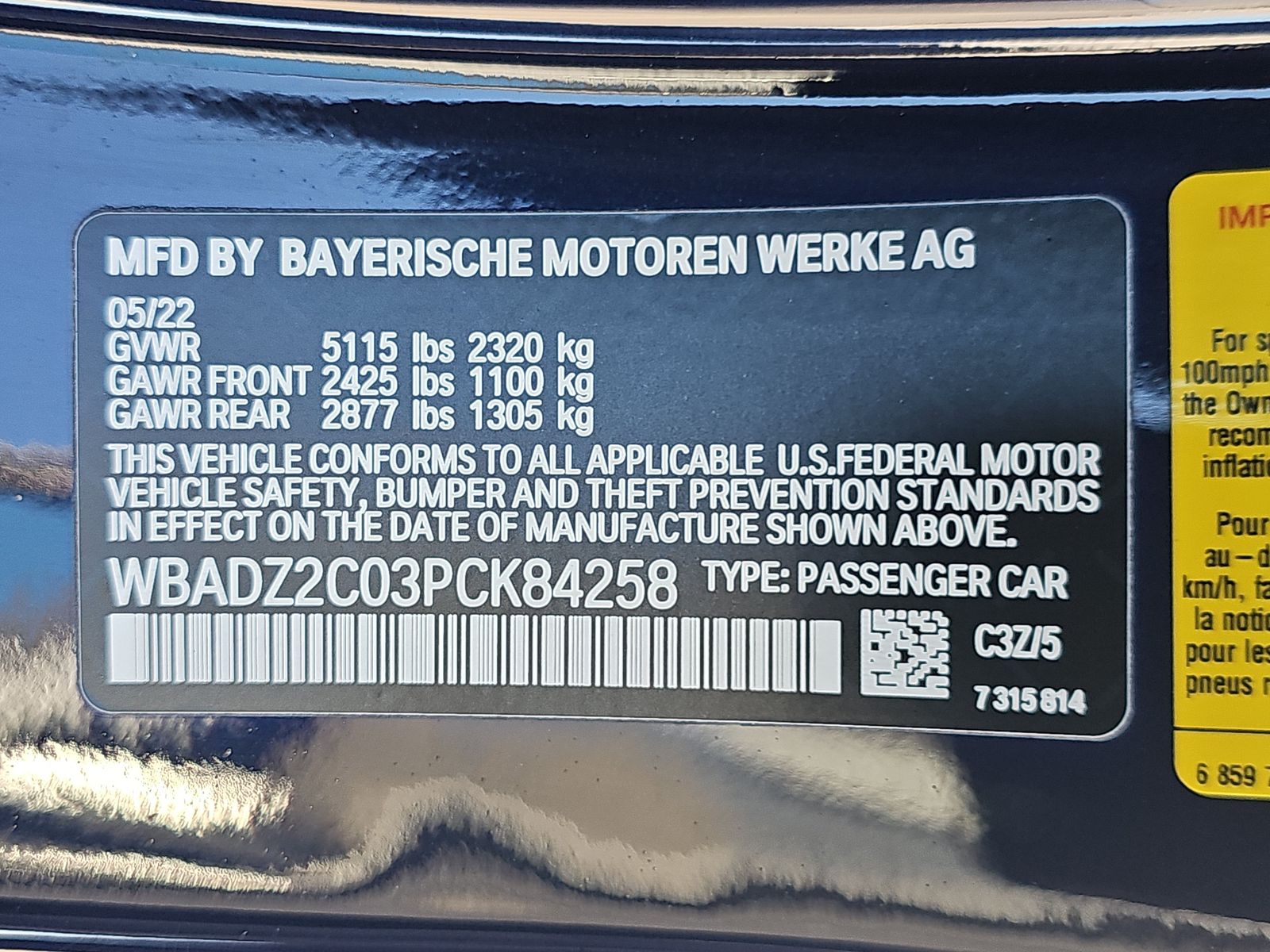 2023 BMW 8 Series 840i RWD