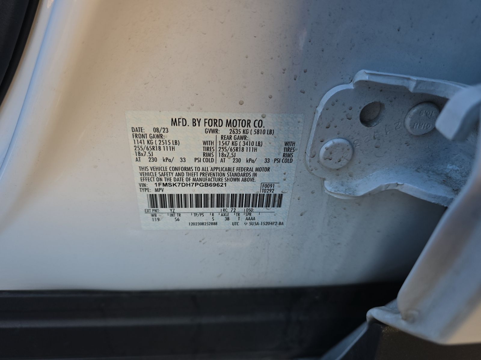 2023 Ford Explorer XLT RWD