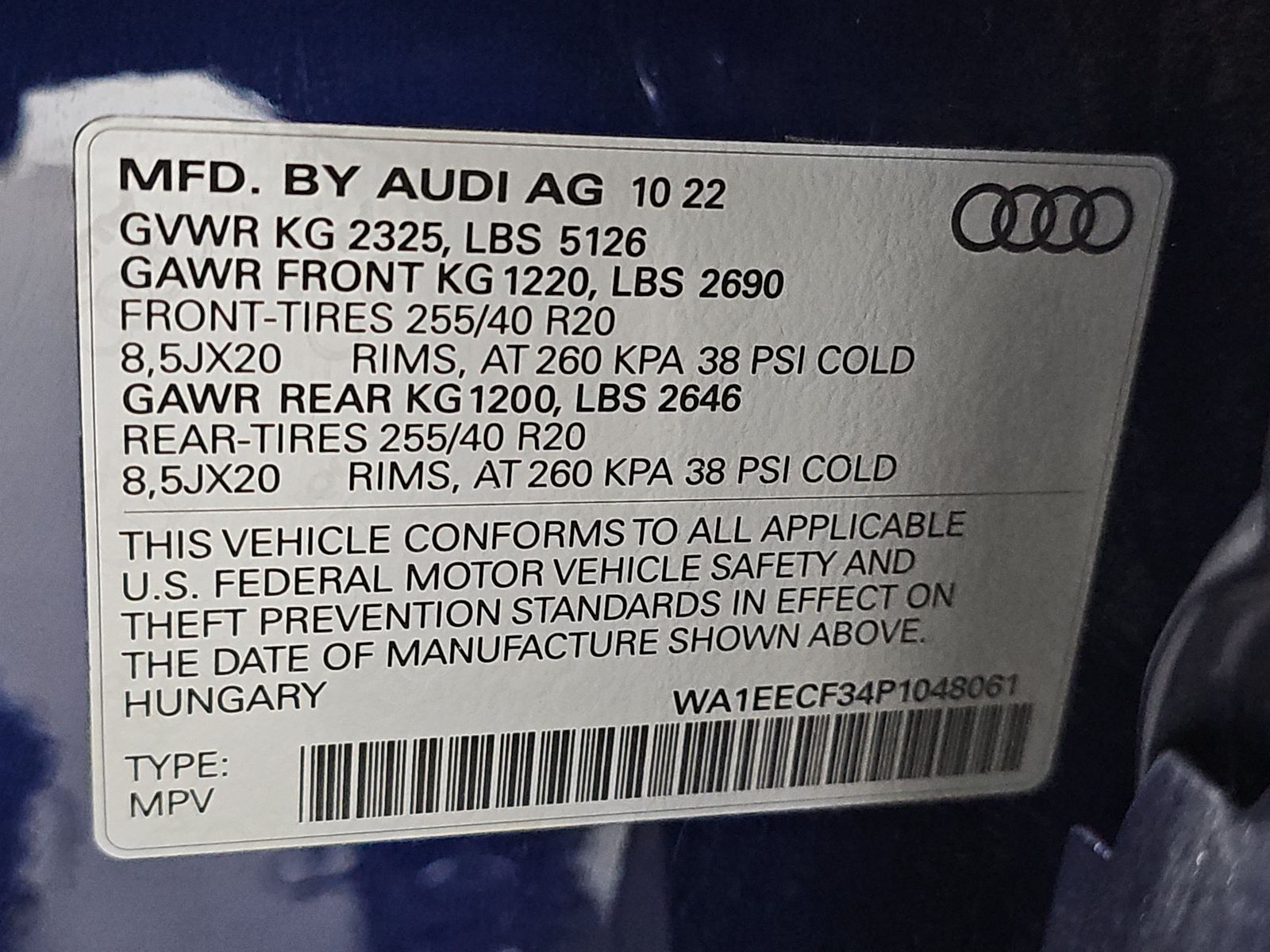 2023 Audi Q3 S line Premium Plus AWD
