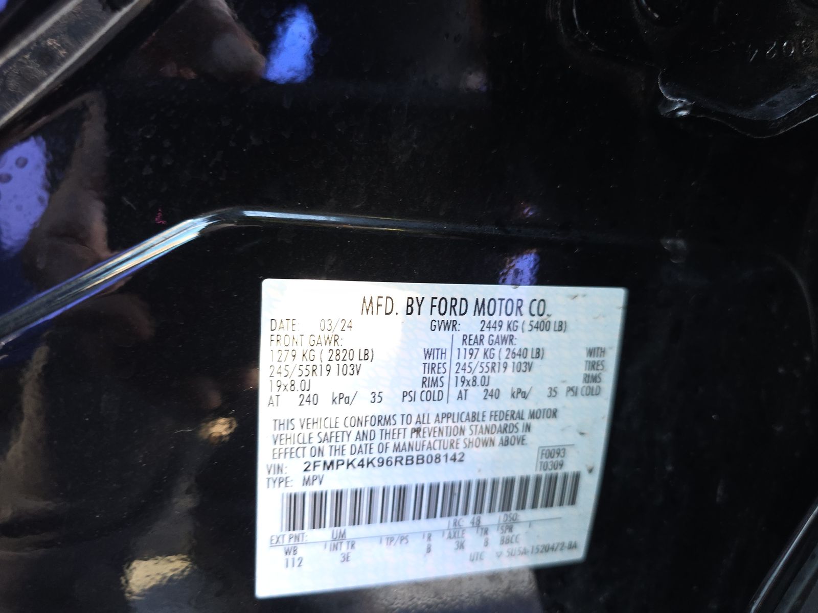 2024 Ford Edge Titanium AWD