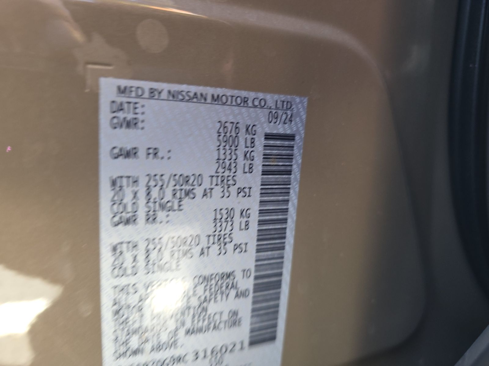 2024 Nissan Pathfinder Platinum FWD