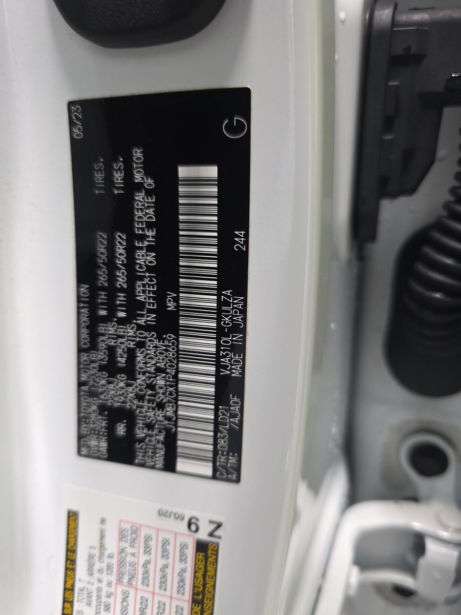 2023 Lexus LX LX 600 F SPORT AWD