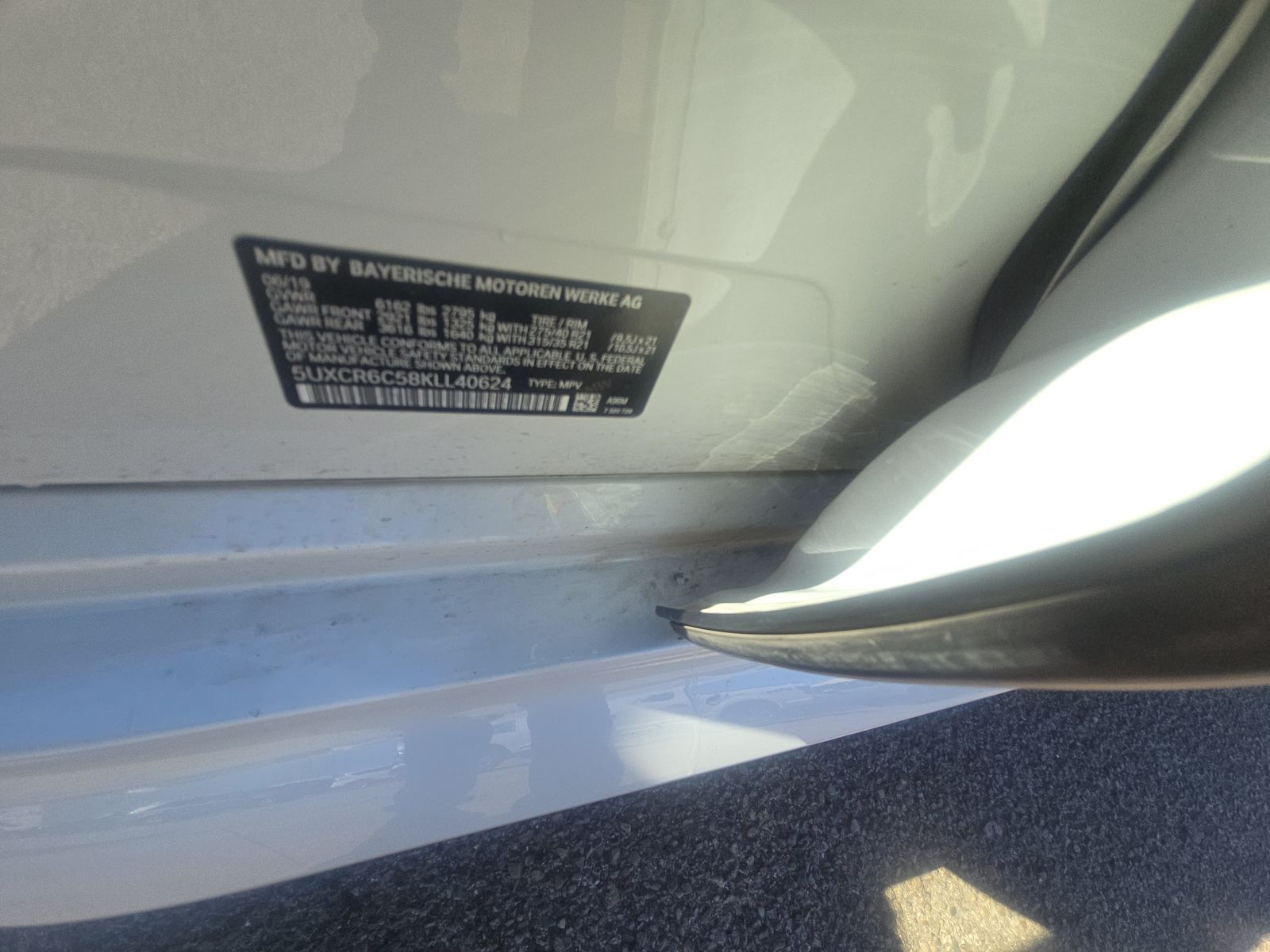 2019 BMW X5 xDrive40i AWD