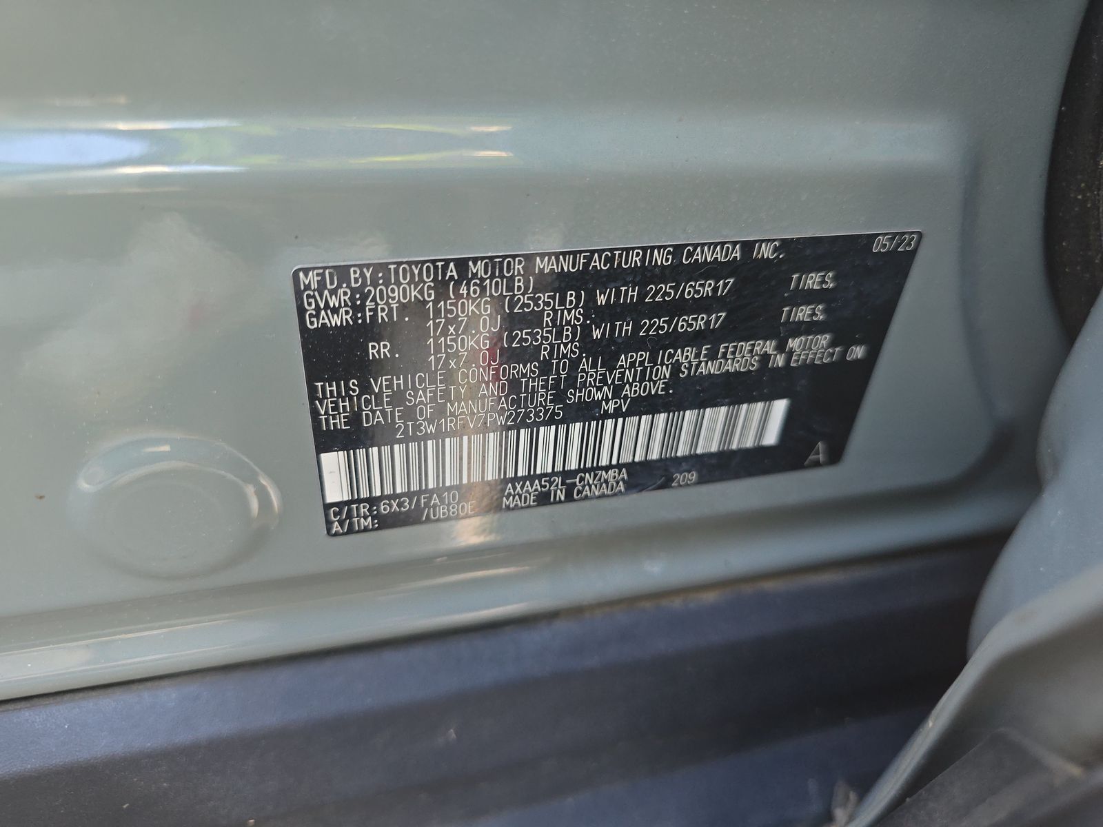 2023 Toyota RAV4 XLE FWD