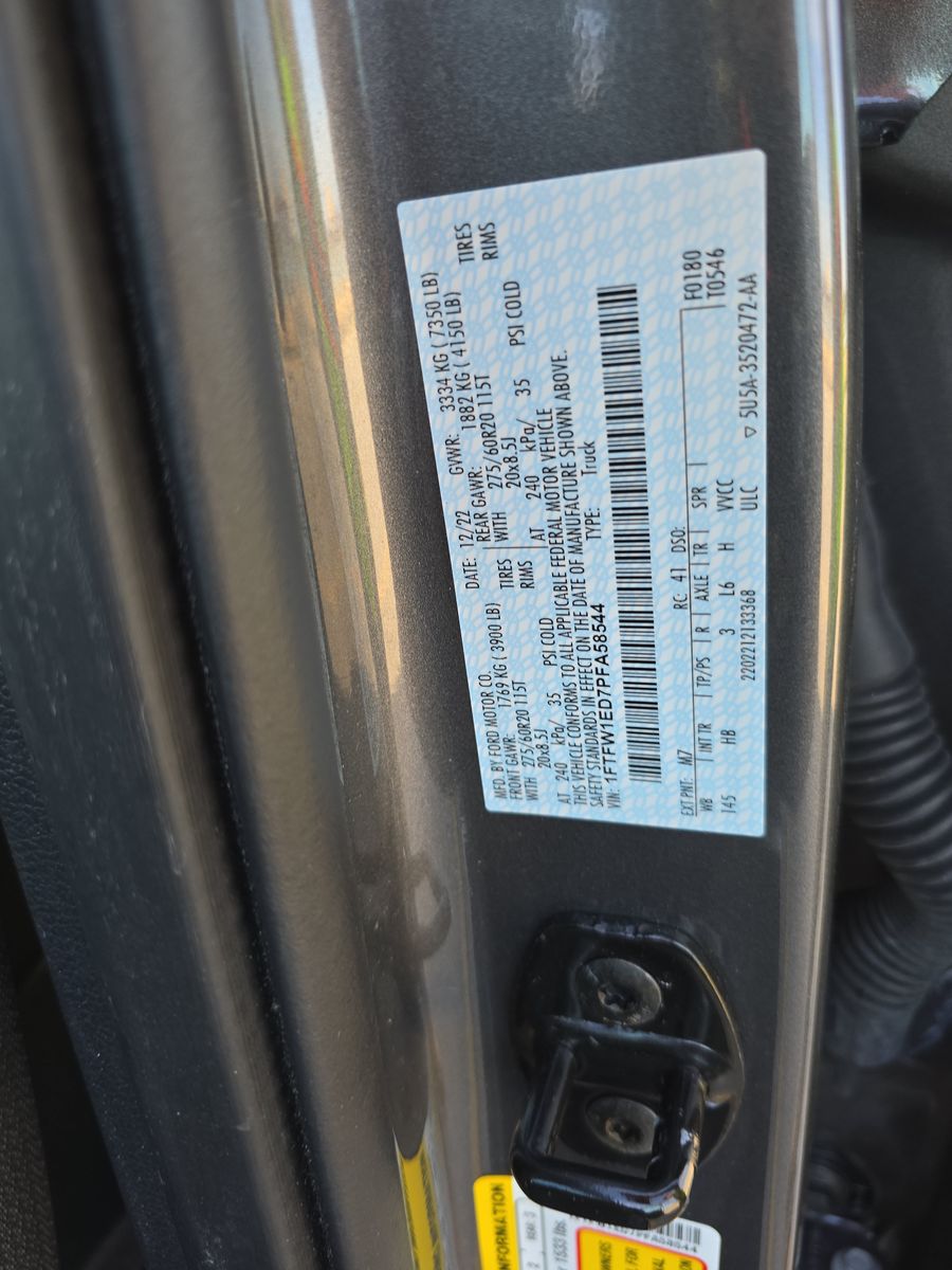 2023 Ford F-150 Hybrid Lariat AWD