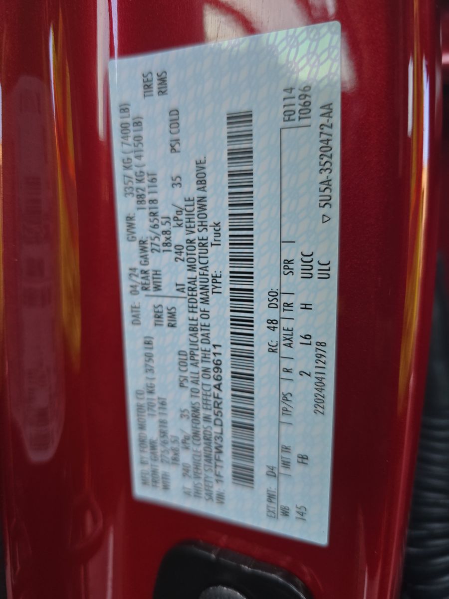 2024 Ford F-150 Hybrid XLT AWD