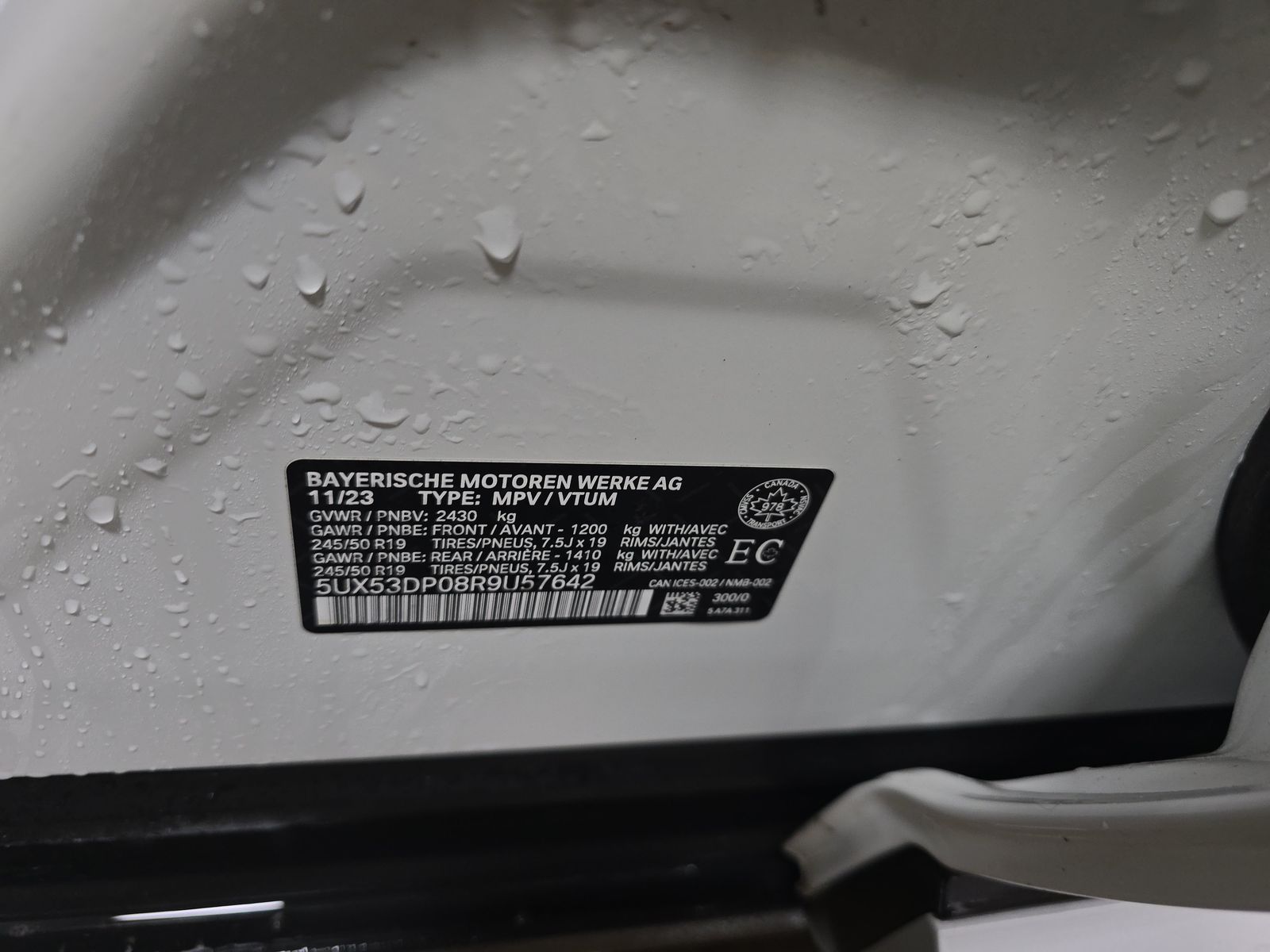 2024 BMW X3 xDrive30i AWD