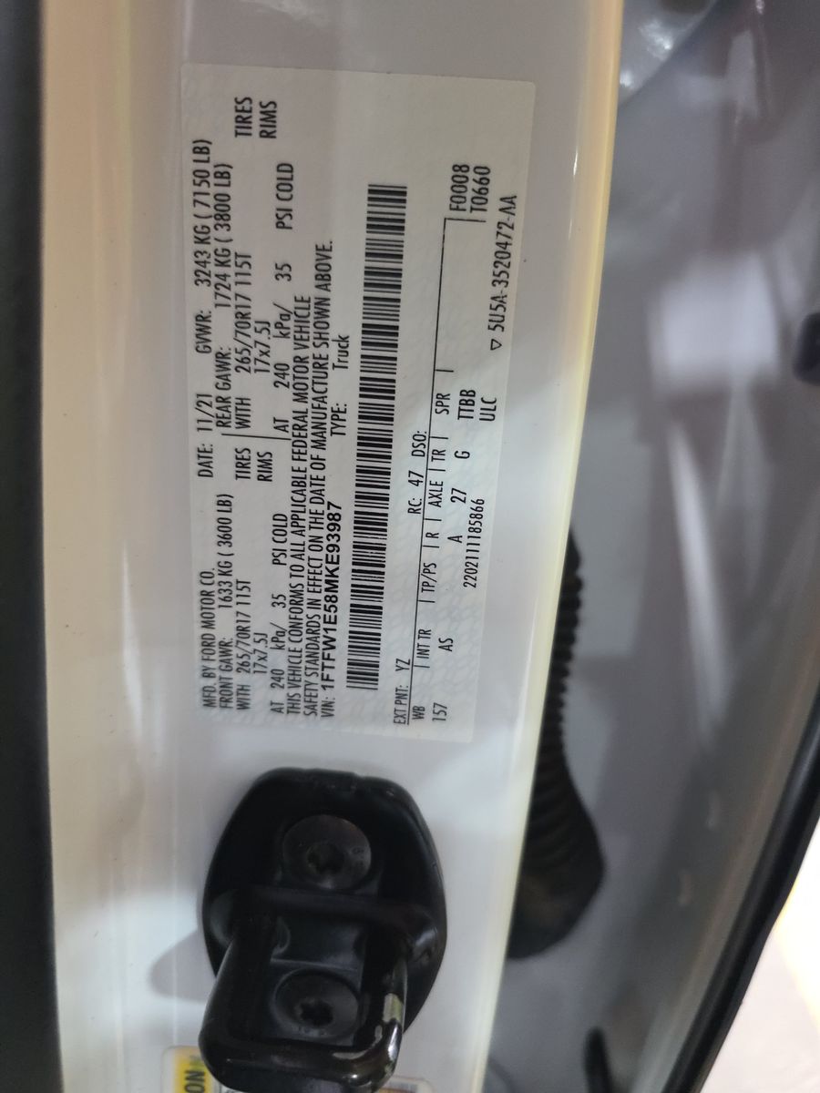 2021 Ford F-150 XL AWD