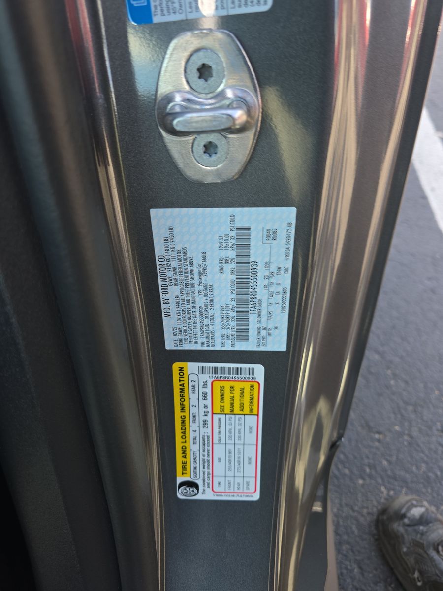 2025 Ford Mustang Dark Horse RWD