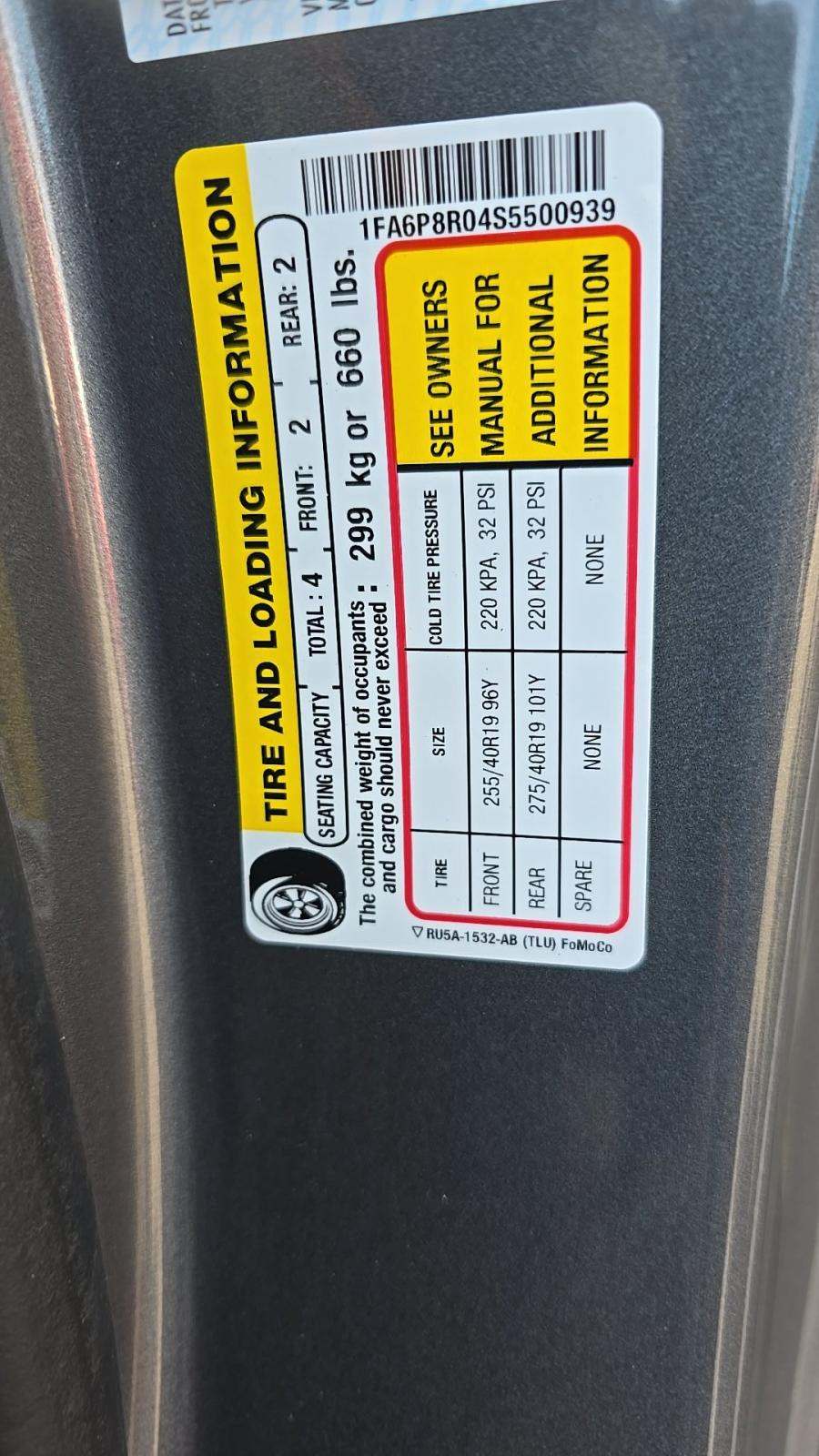 2025 Ford Mustang Dark Horse RWD