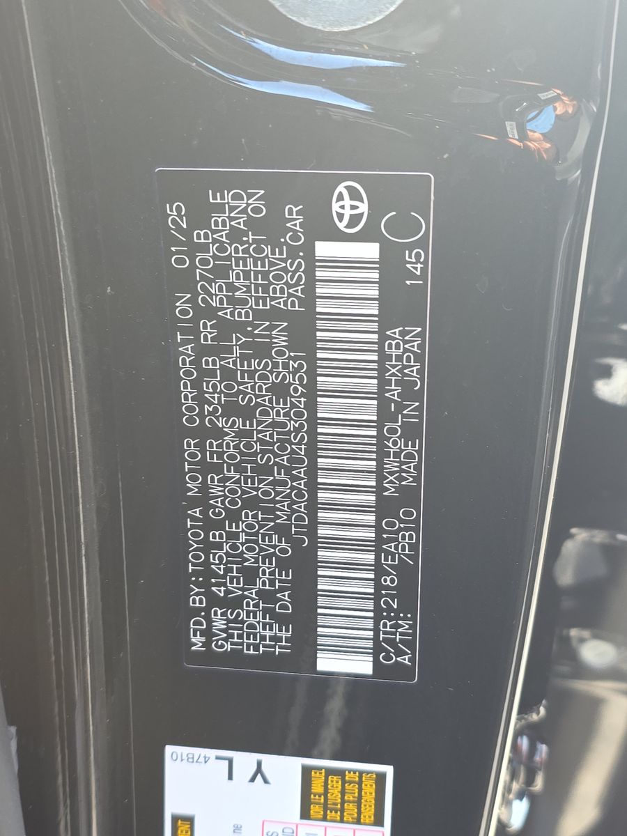 2025 Toyota Prius Limited FWD