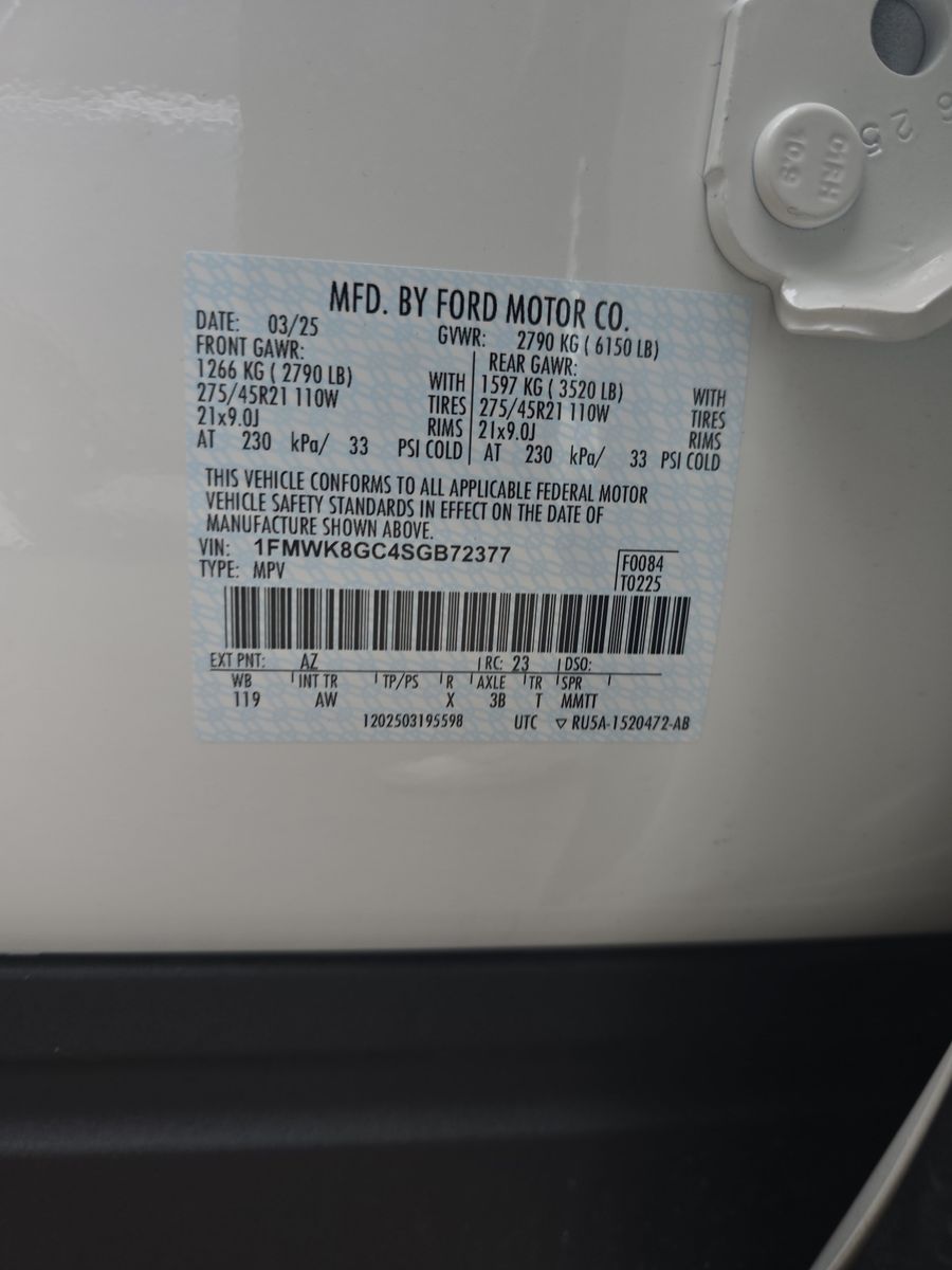 2025 Ford Explorer ST AWD