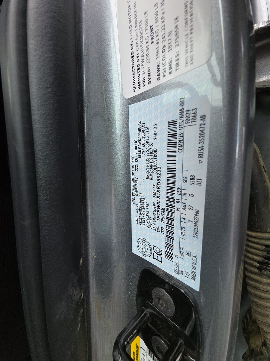 2025 Ford F-150 XLT AWD