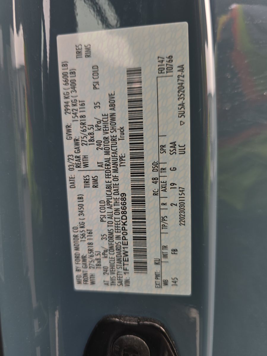 2023 Ford F-150 XLT AWD