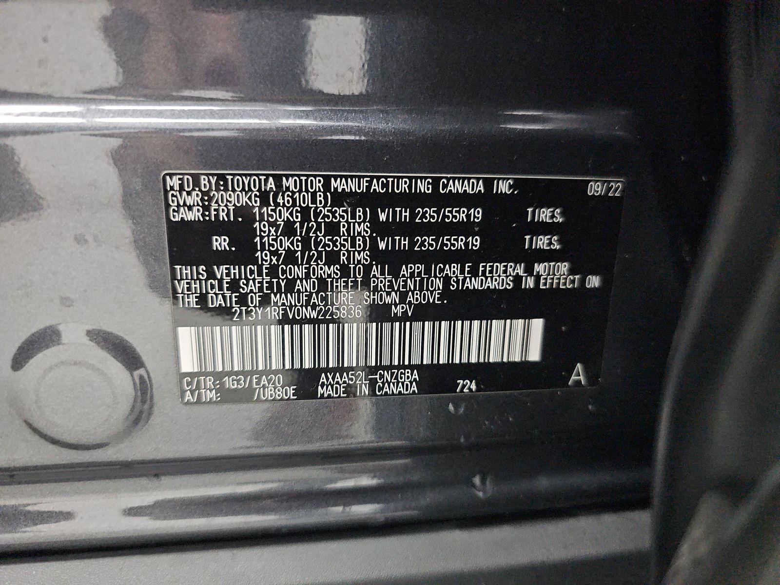 2022 Toyota RAV4 Limited FWD