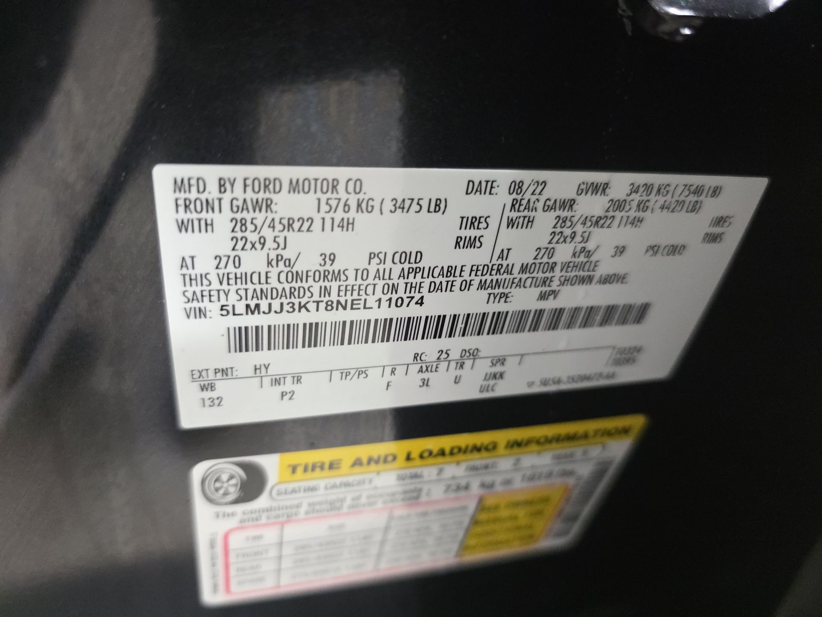 2022 Lincoln Navigator L Reserve RWD