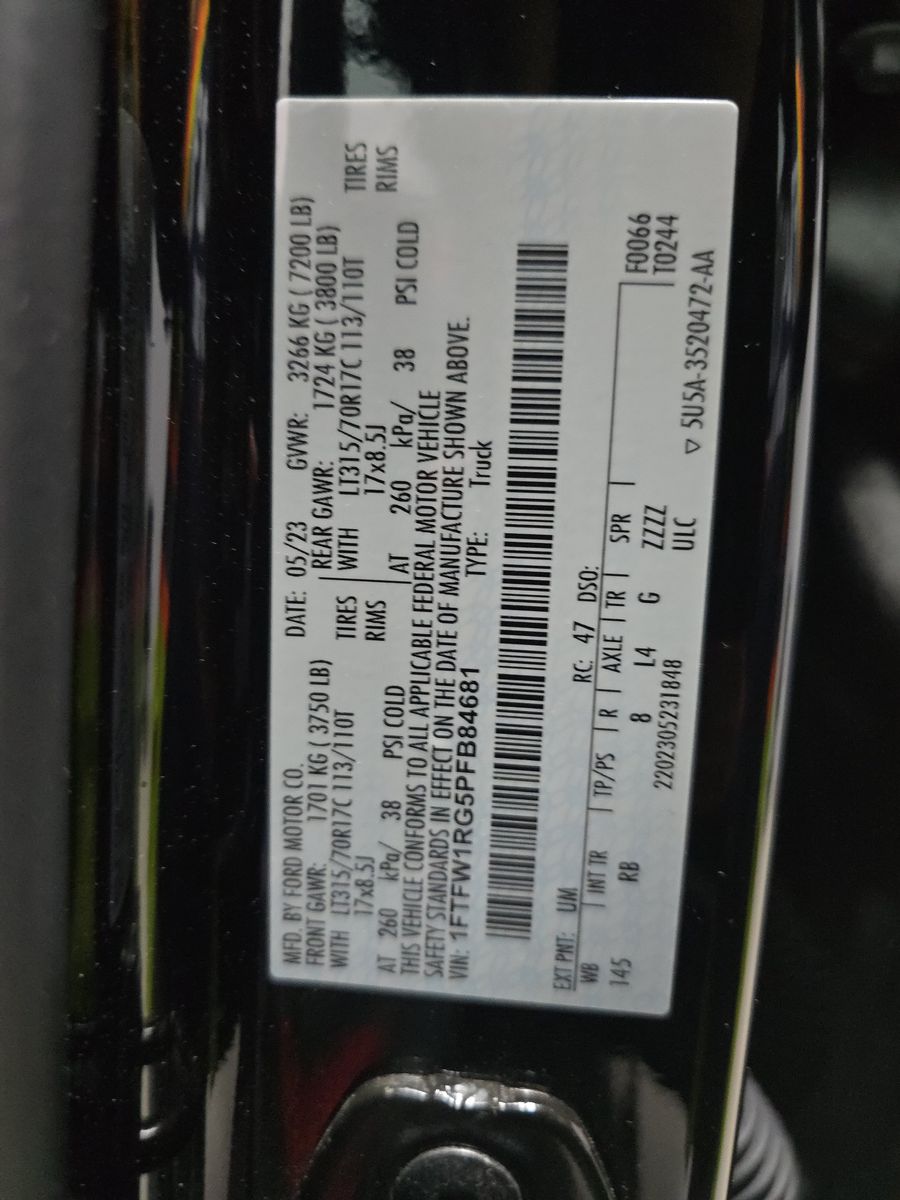 2023 Ford F-150 Raptor AWD