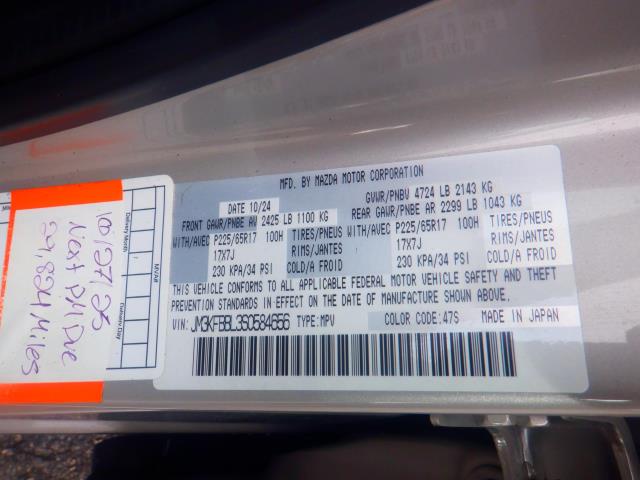 2025 MAZDA CX-5 2.5 S Select Package AWD