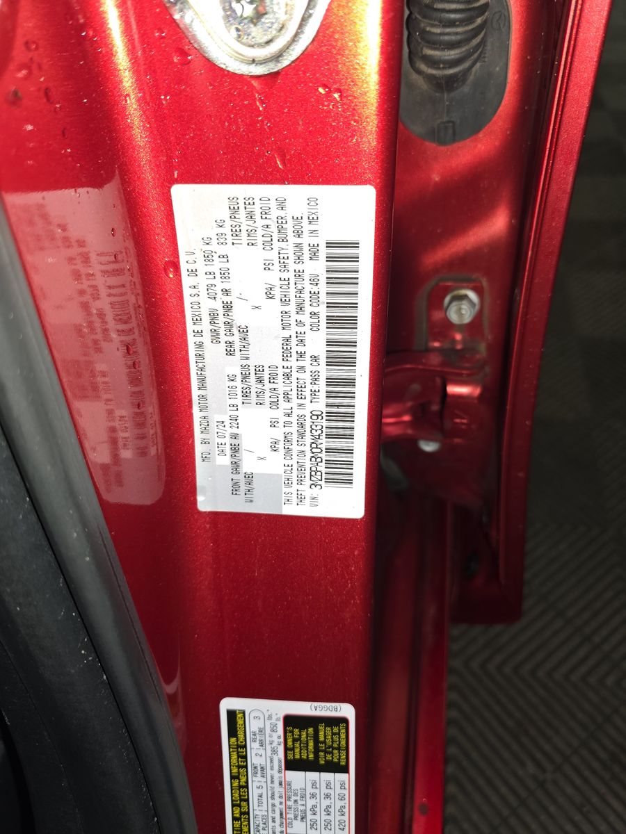 2024 MAZDA MAZDA3 2.5 S FWD