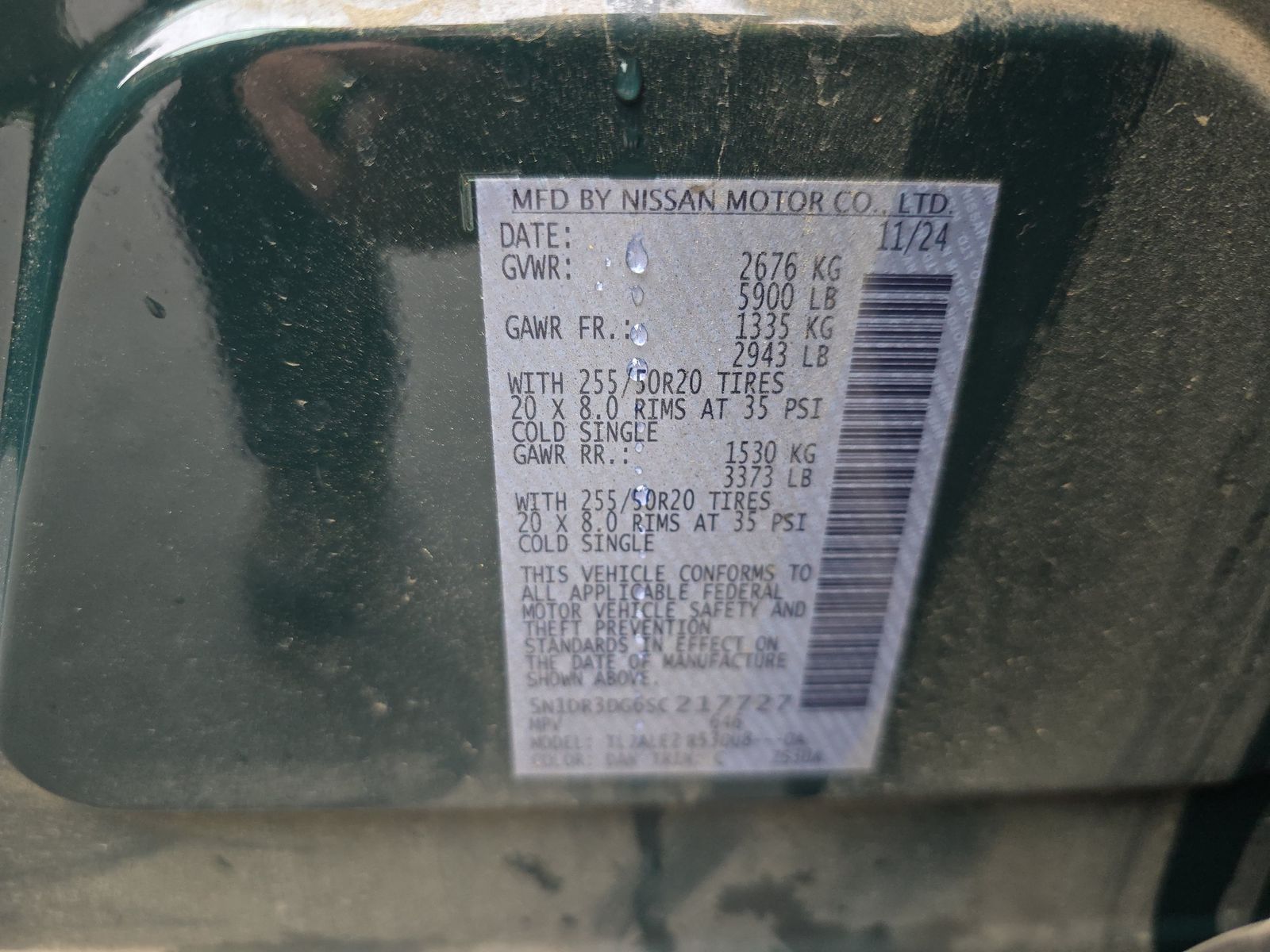 2025 Nissan Pathfinder Platinum FWD