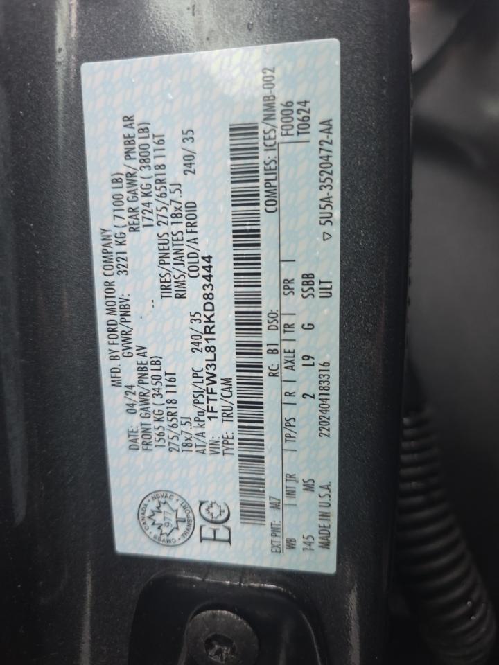 2024 Ford F-150 XLT AWD