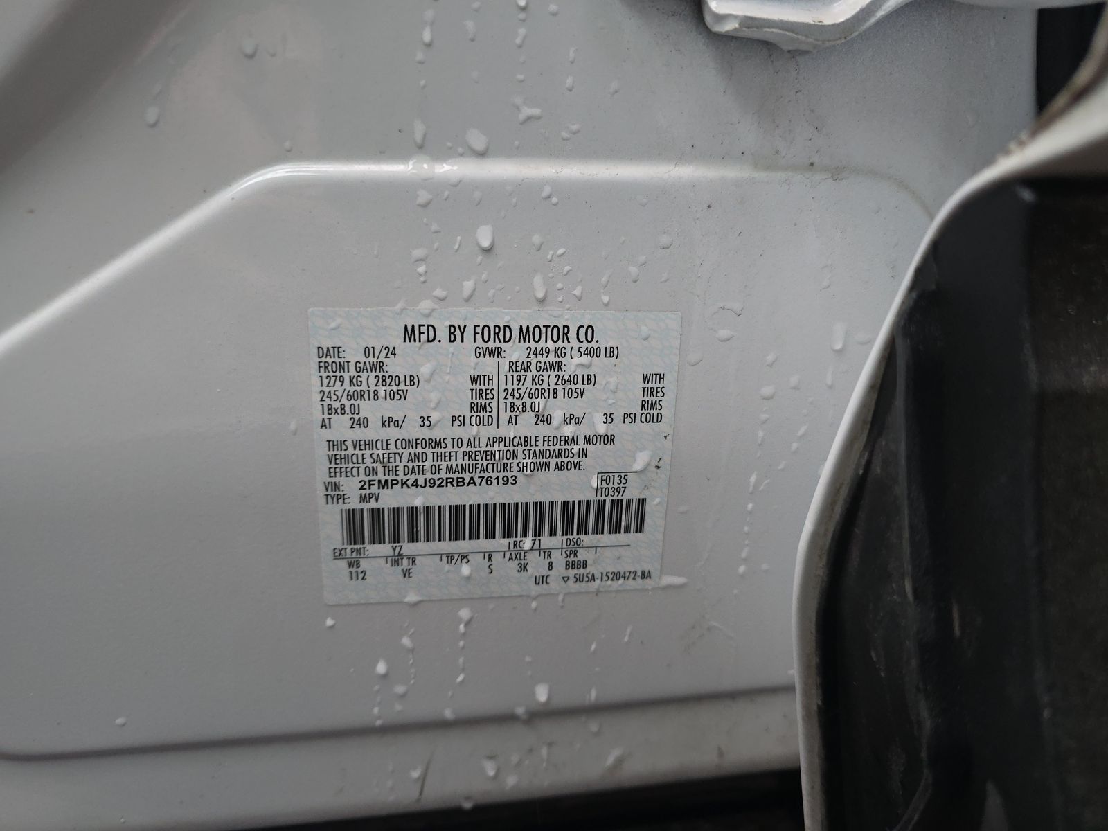 2024 Ford Edge SEL AWD