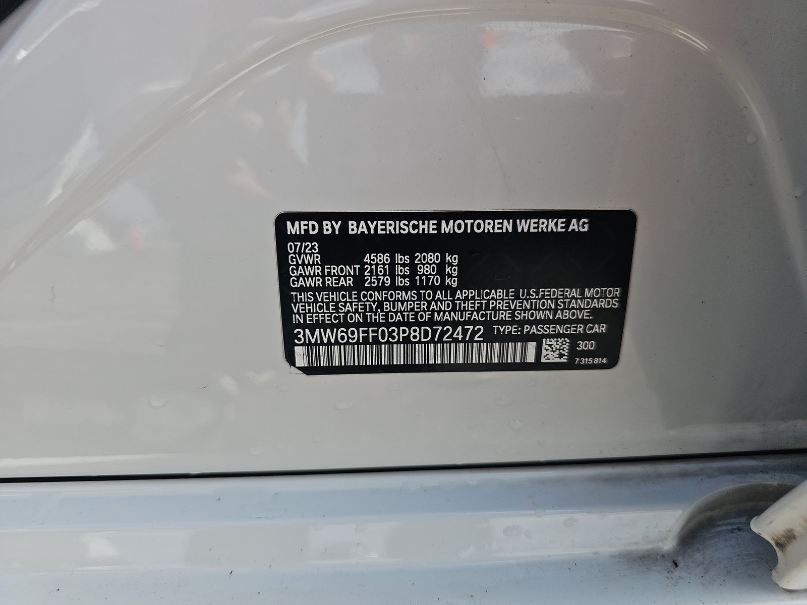 2023 BMW 3 Series 330i RWD