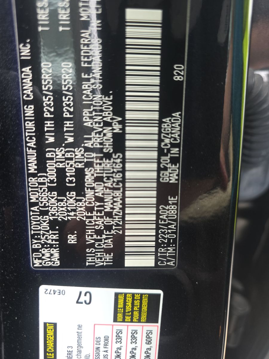 2020 Lexus RX RX 350 FWD