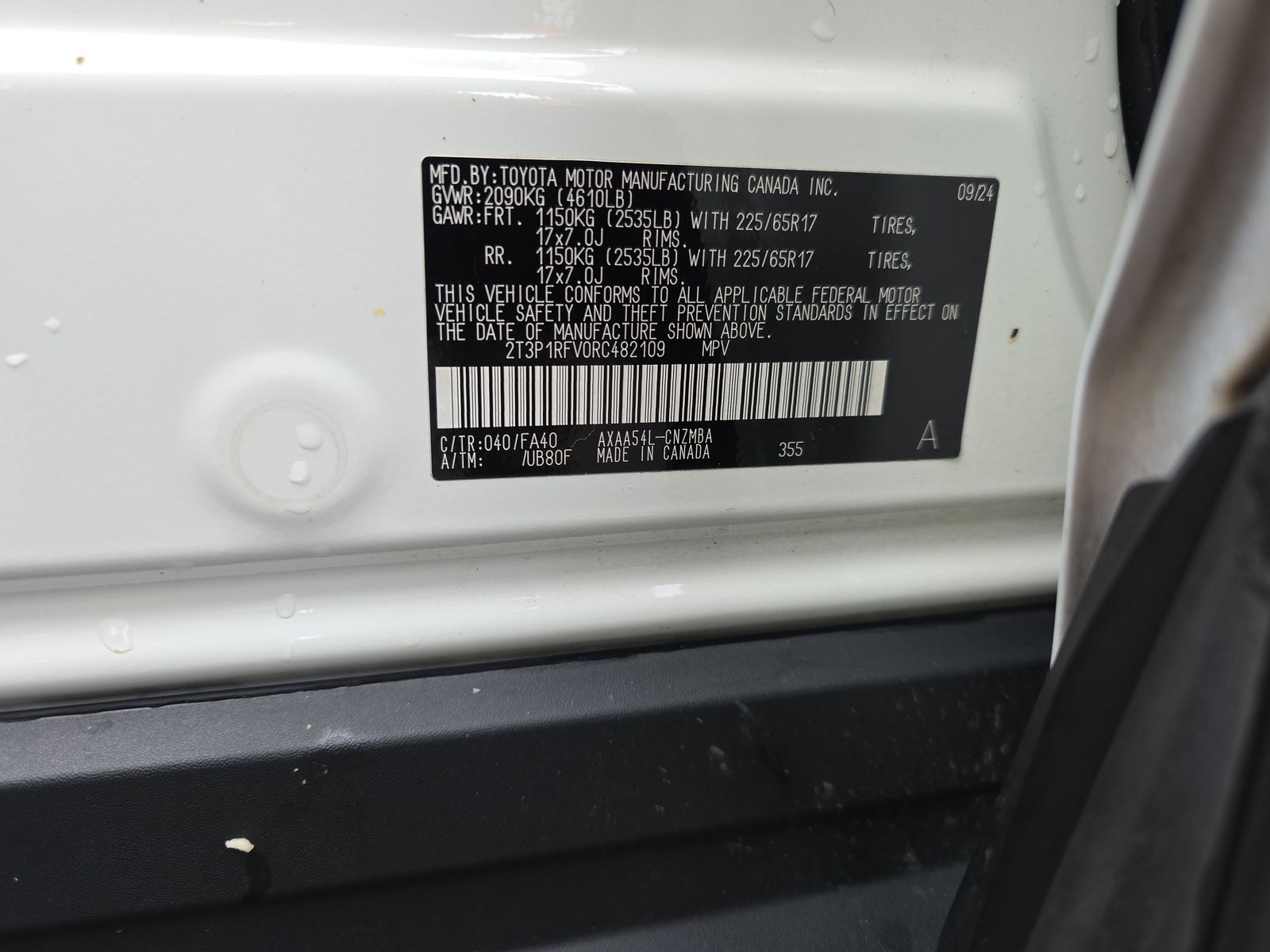 2024 Toyota RAV4 XLE AWD