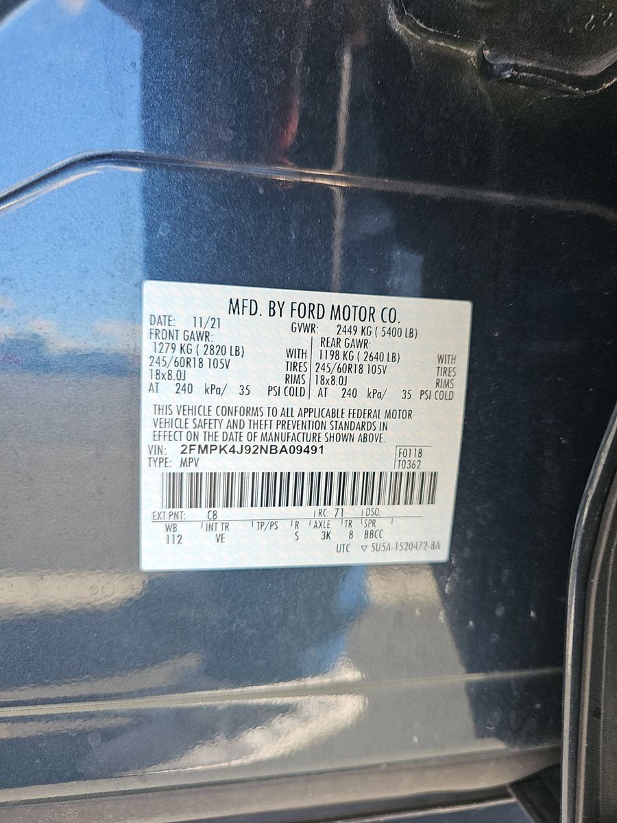 2022 Ford Edge SEL AWD