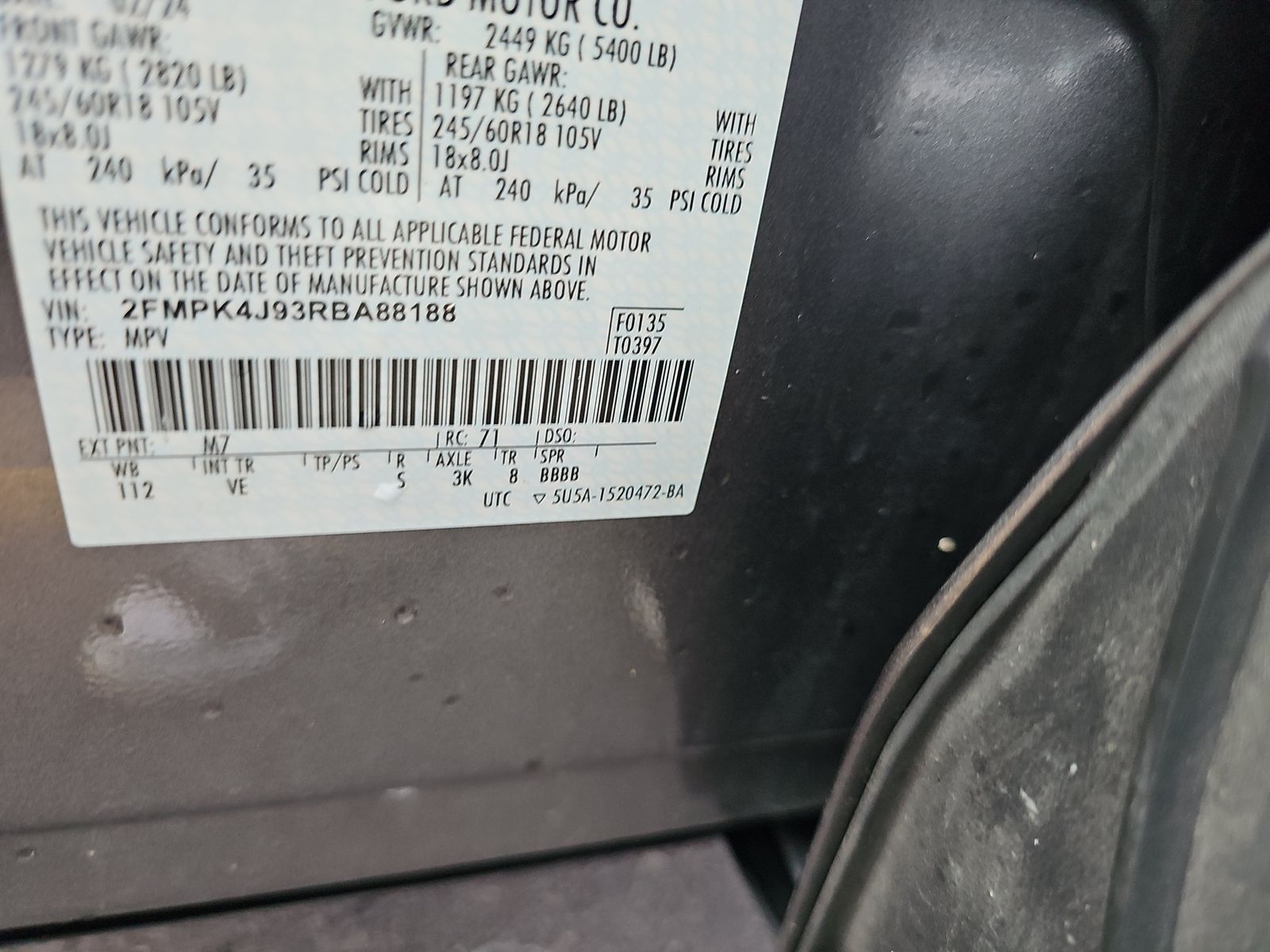 2024 Ford Edge SEL AWD