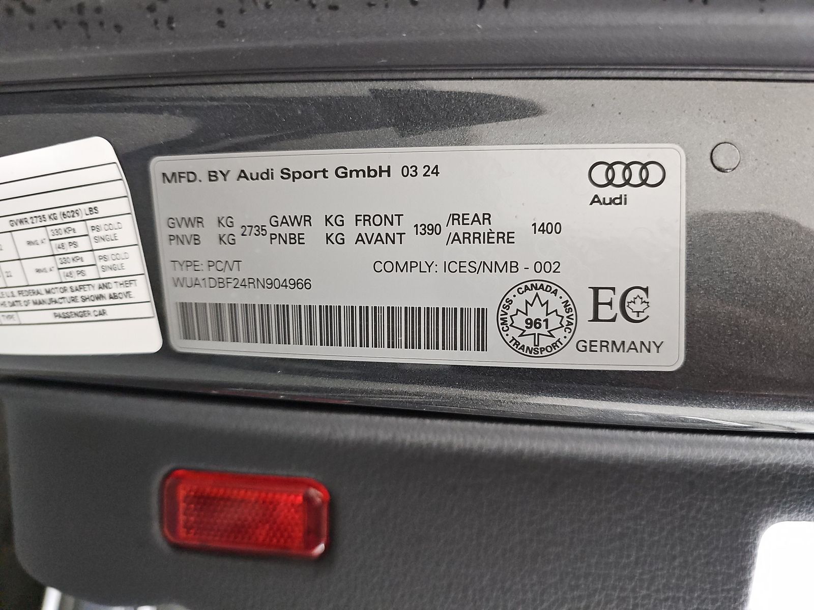 2024 Audi RS 6 Base AWD