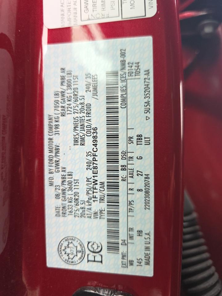 2023 Ford F-150 Lariat AWD